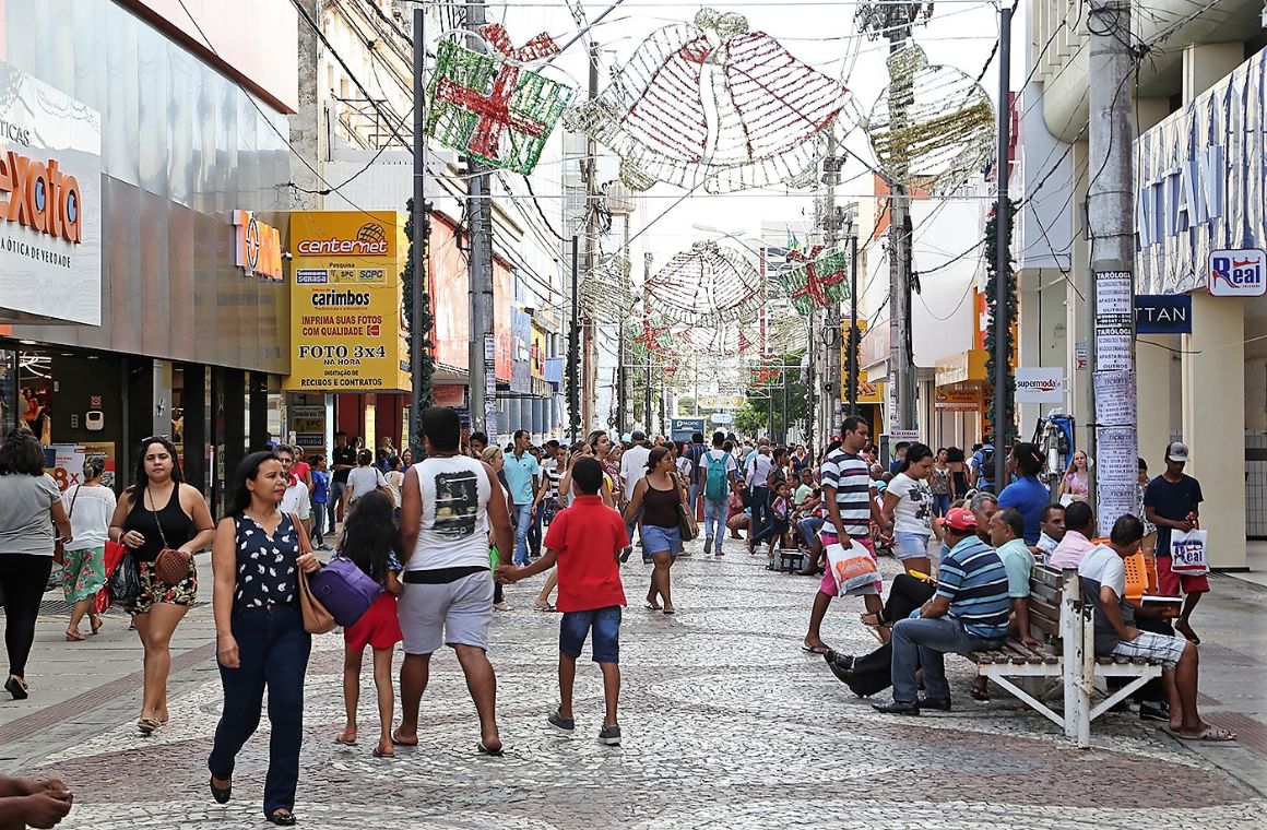 Greve Geral lojas do Centro em Aracaju parcialmente abertas NE Notícias