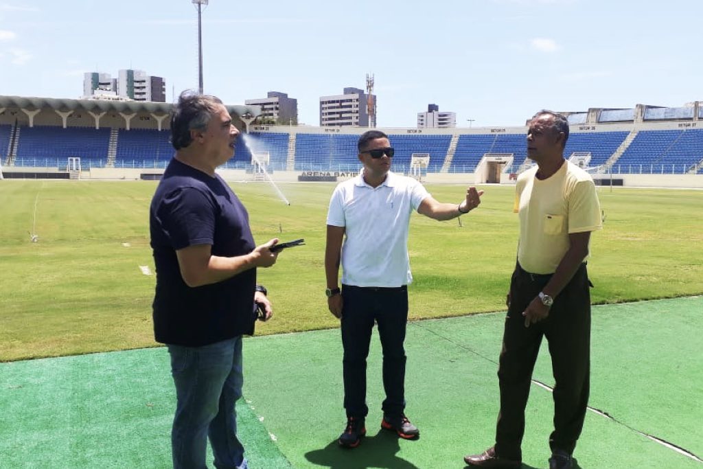 Estádios sergipanos passam por vistoria de técnicos da CBF NE Notícias