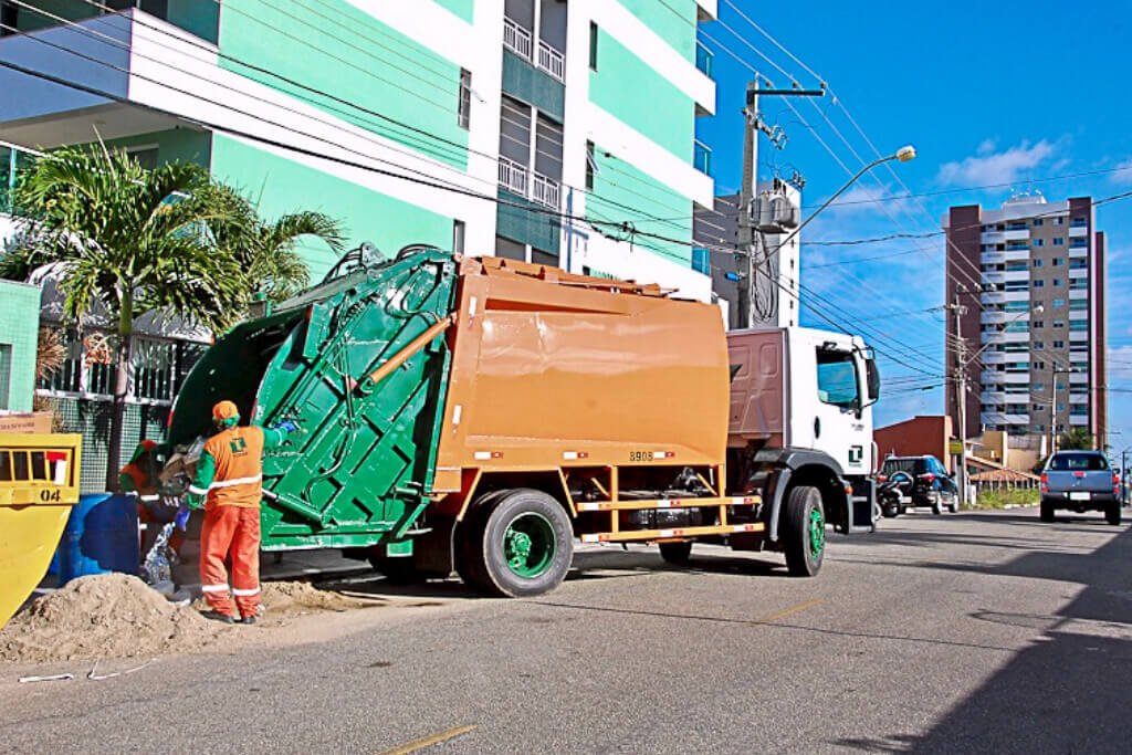 Coleta de lixo em Aracaju