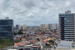 Céu com nuvens em Aracaju