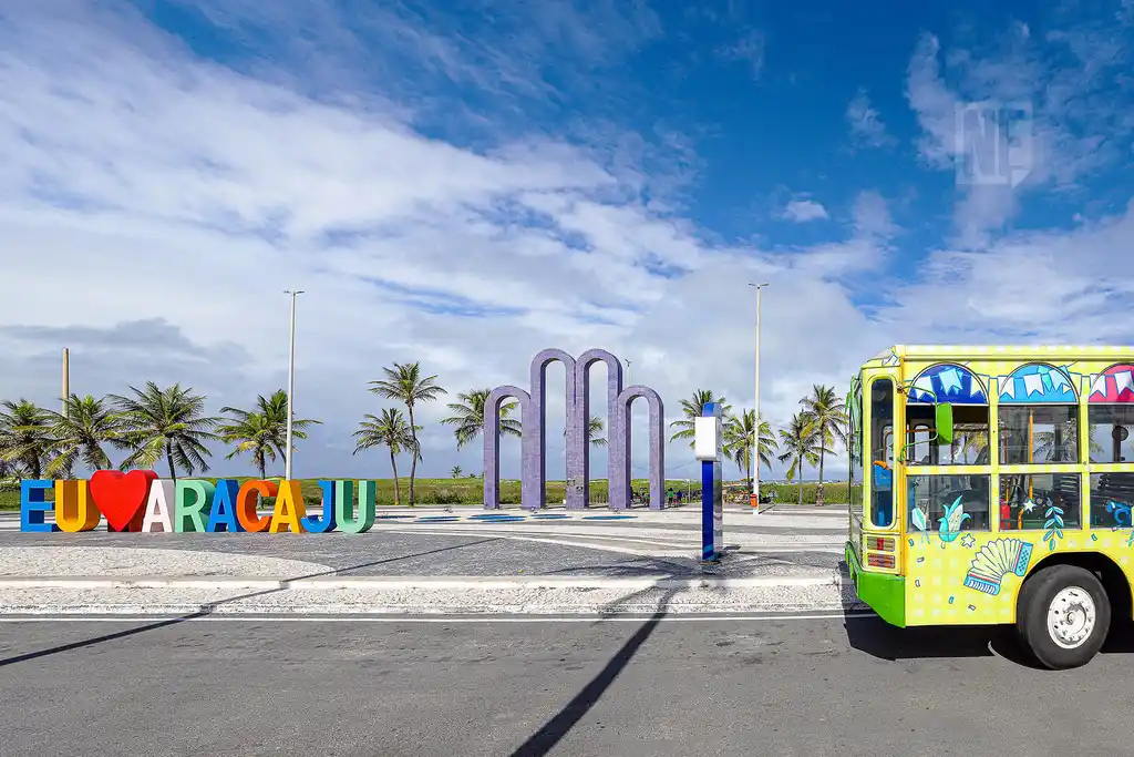 Orla da Atalaia, em Aracaju, Sergipe