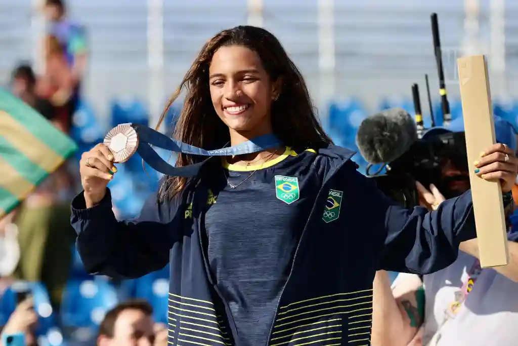 Rayssa Leal conquista medalha de bronze no skate