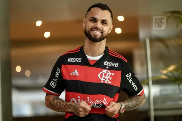 Flamengo anuncia retorno do atacante Michael