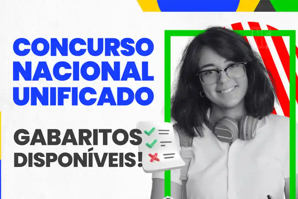 Gabaritos oficiais das provas do Concurso Nacional