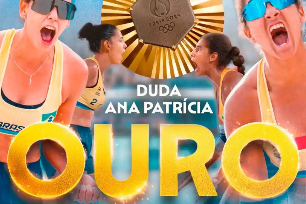 Duda e Ana Patrícia são campeãs dos Jogos Olímpicos de Paris