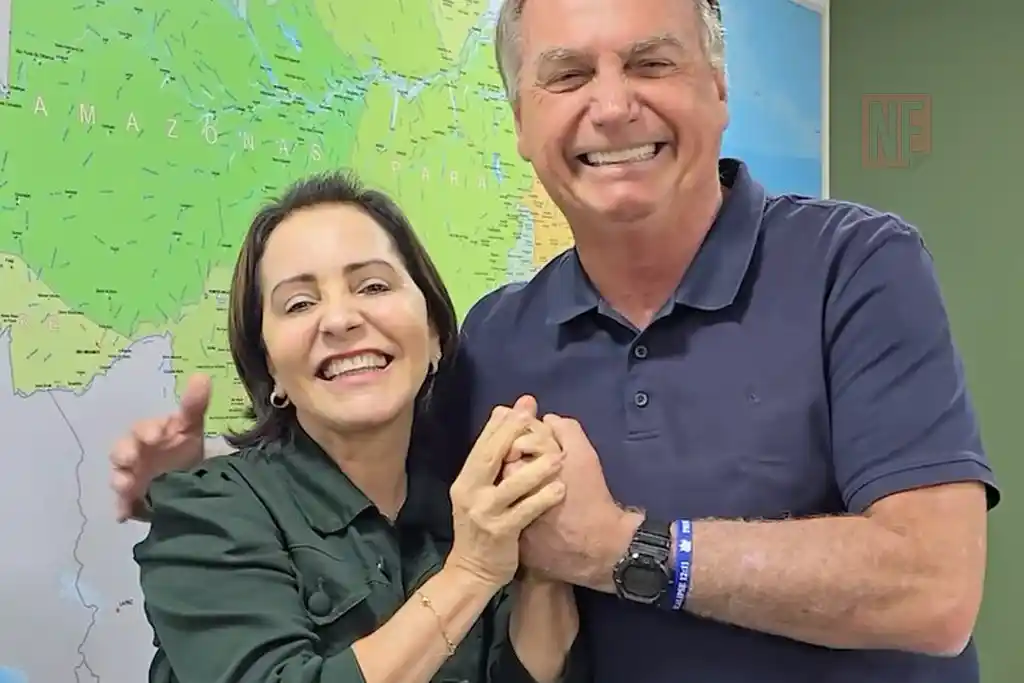 Emília Corrêa e Bolsonaro