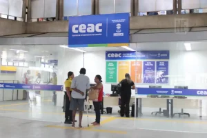 CEAC do terminal rodoviário de Aracaju