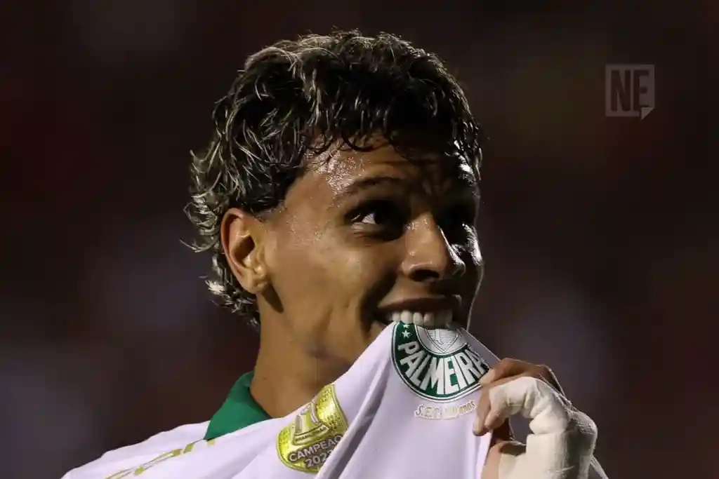 Richard Ríos renova com Palmeiras