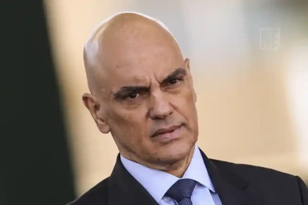 O ministro do STF, Alexandre de Moraes, durante a solenidade comemorativa ao Dia do Soldado, no Quartel-General do Exército, em Brasília. 22/08/2024