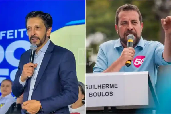 Ricardo Nunes e Guilherme Boulos