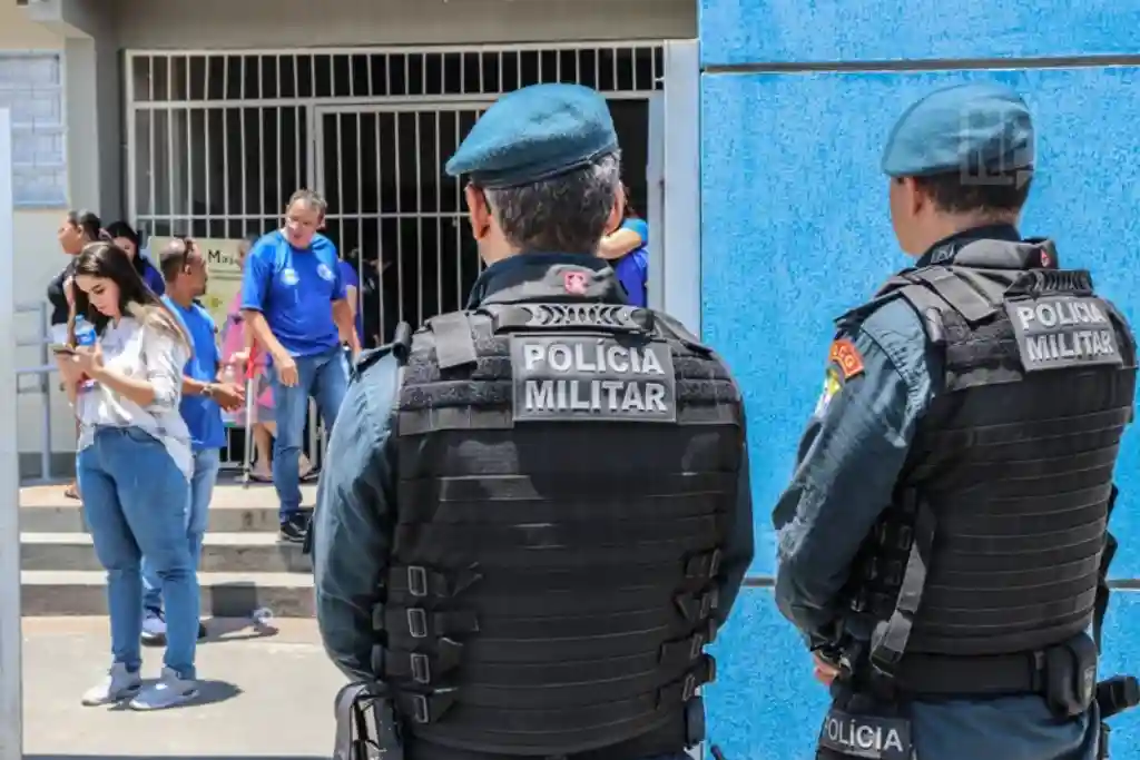 Polícia Militar em Operação durantes as Eleições