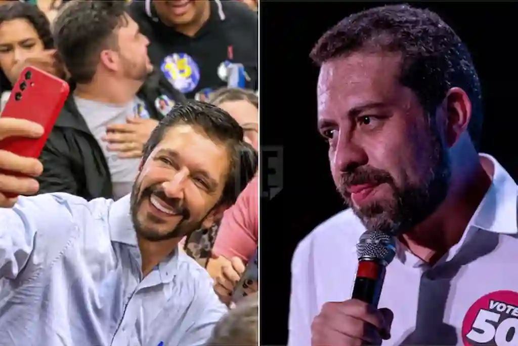 Ricardo Nunes e Guilherme Boulos