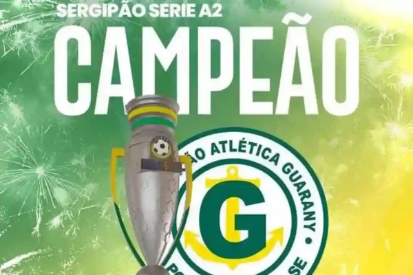 Guarany é campeão Sergipano da Série A2 de 2024