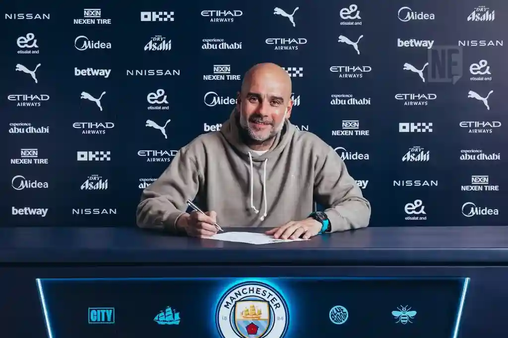 Pep Guardiola renova com o Manchester