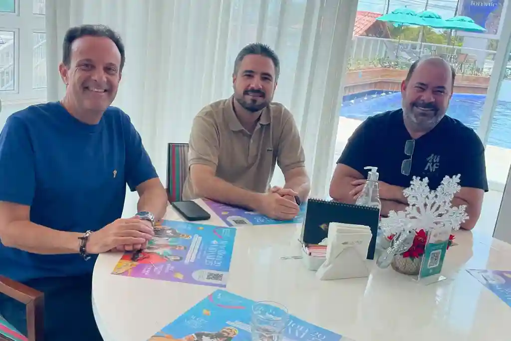 André Moura, Ricardo Vasconcelos e Isac Silveira