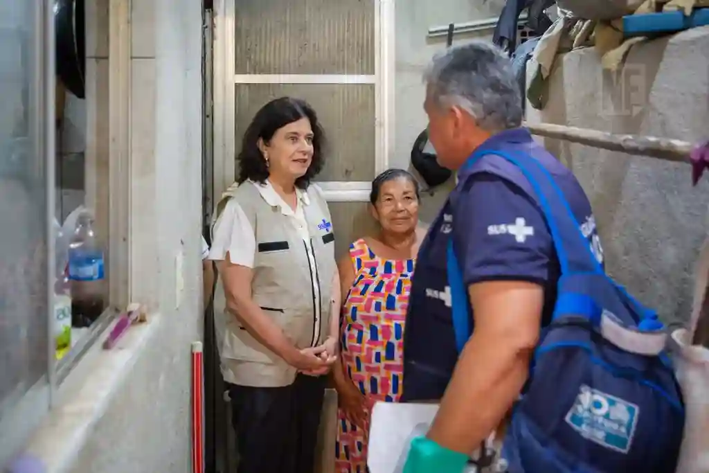 Rio de Janeiro (RJ), 14/12/2024 - Ministra da saúde participa de ação de prevenção à Dengue na comunidade Caju