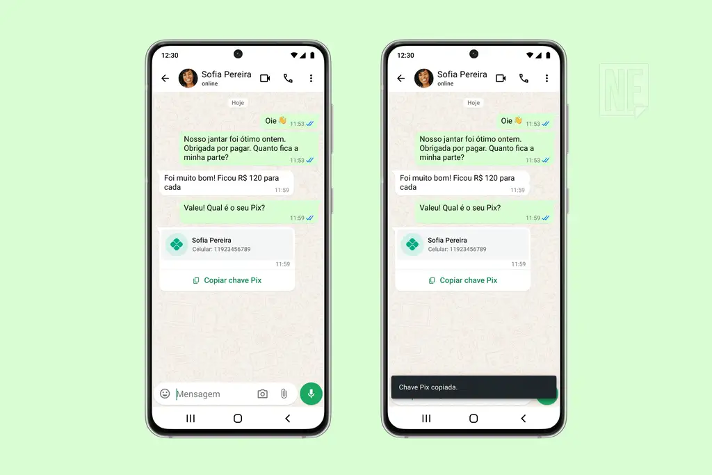 WhatsApp agora permite adicionar Pix no perfil do aplicativo