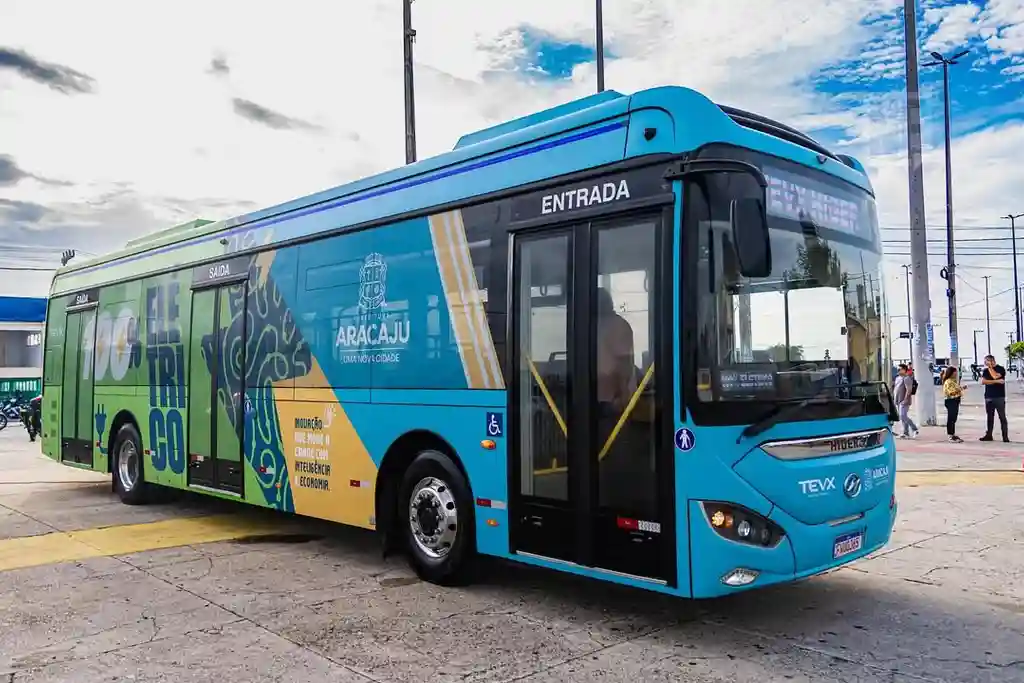 Primeiro ônibus elétrico de Aracaju