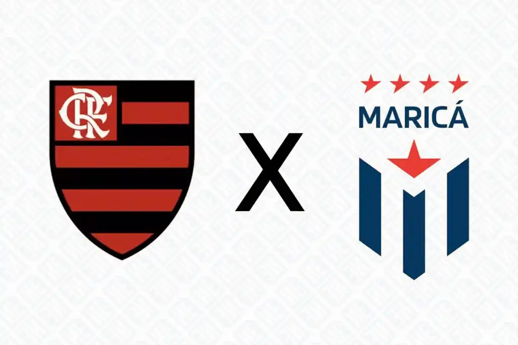 Símbolos do Flamengo x Maricá