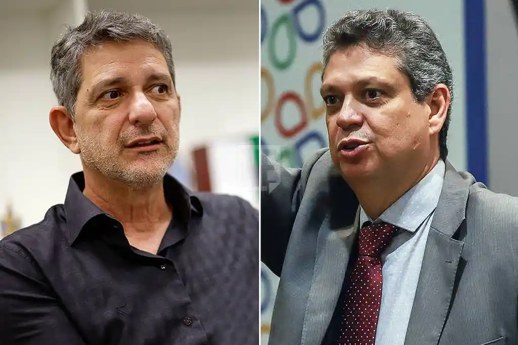 Rogério Carvalho e  Márcio Macêdo